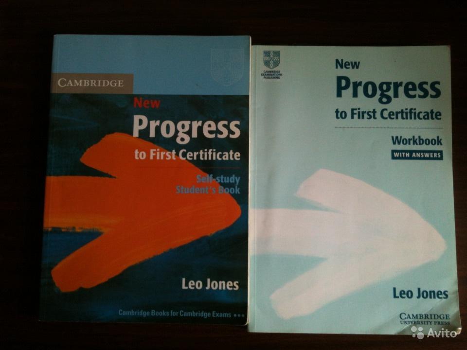New Progress to First Certificate: Self-study: Student`s Book + Workbook Leo Jones