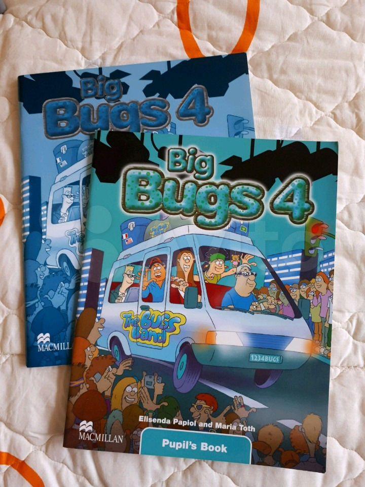 Big Bugs 4 Pupil's Book + Workbook Maria Toth