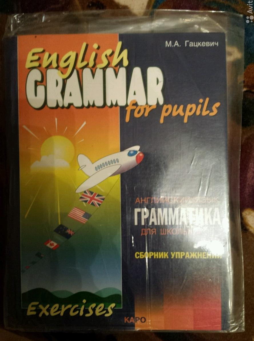 Английский язык. Грамматика для школьников. Сборник упражнений. Книга 1/English Grammar for Pupils. Exercises М. А. Гацкевич
